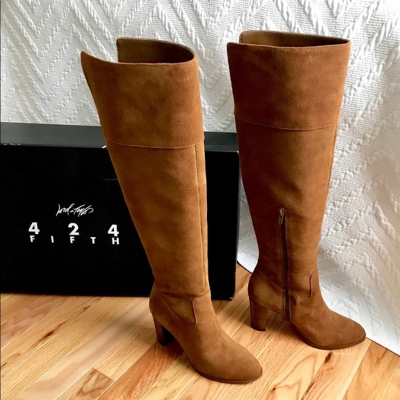Lord & Taylor Mikayla Suede Boots - Picture 1 of 8